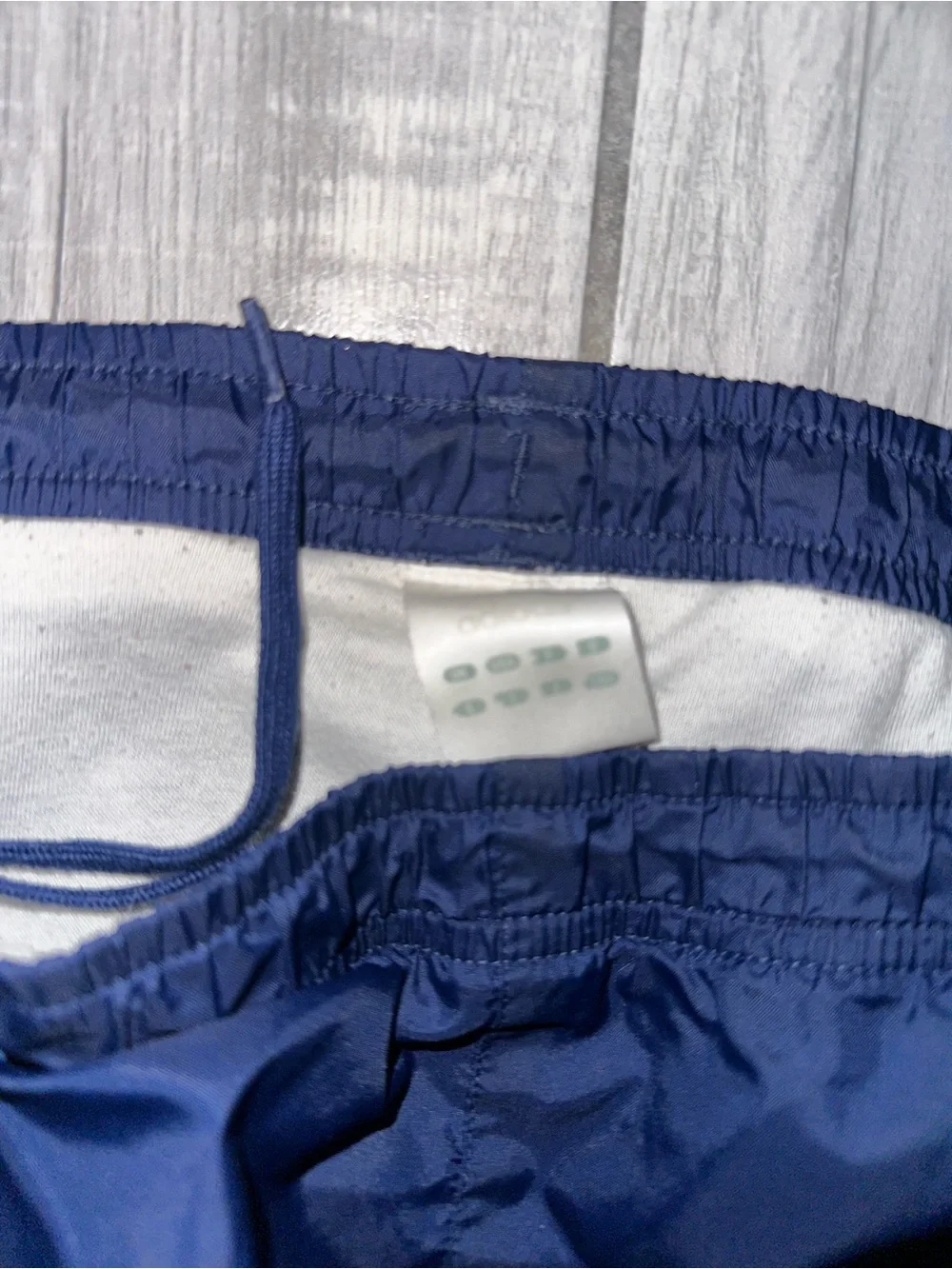 Adidas Blue Windbreaker Track Pants – Men’s 2XL – Swishy Nylon – Y2K Athletic